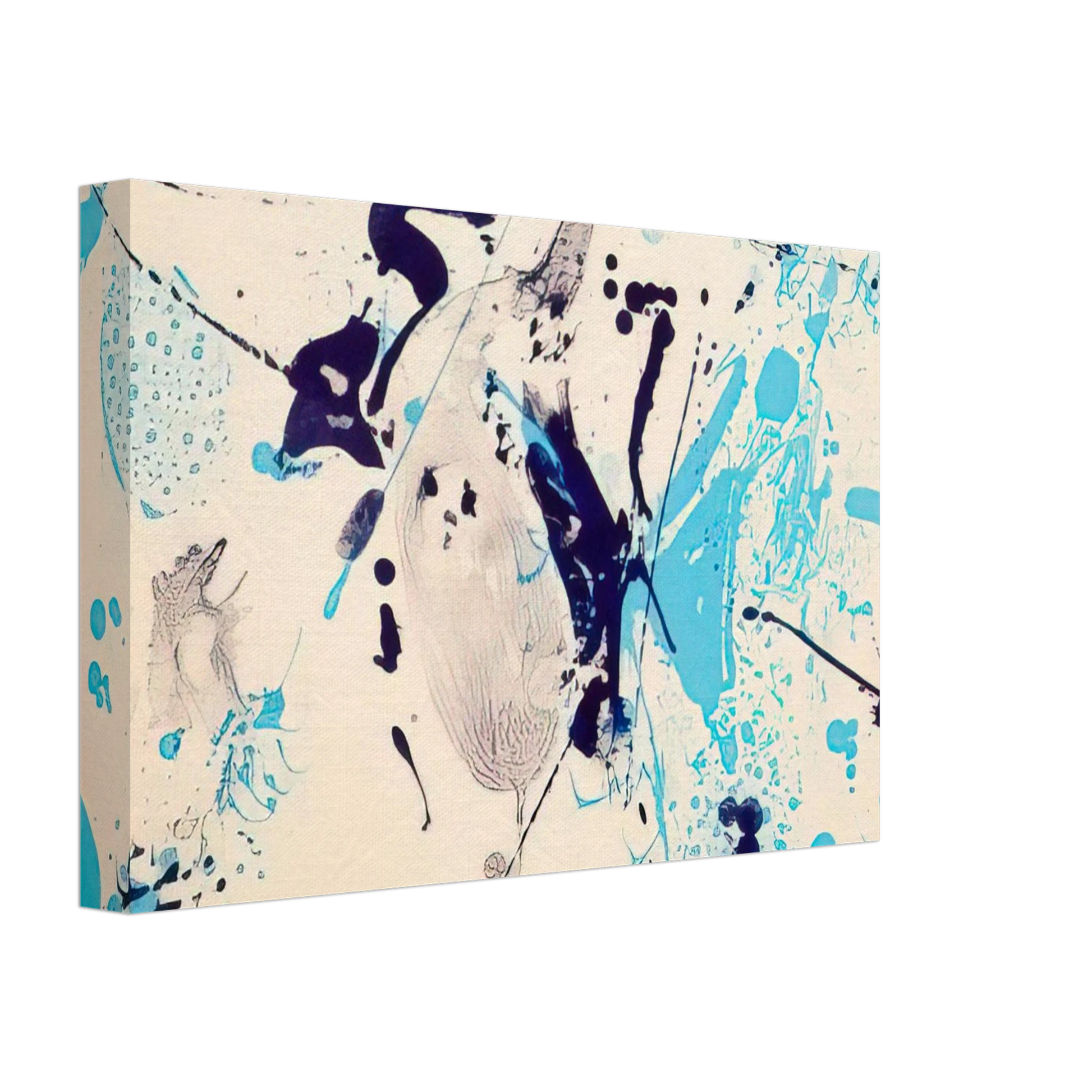 Sam Francis - Blue Violet Canvas - 40x60 cm / 16x24 inches-canvas