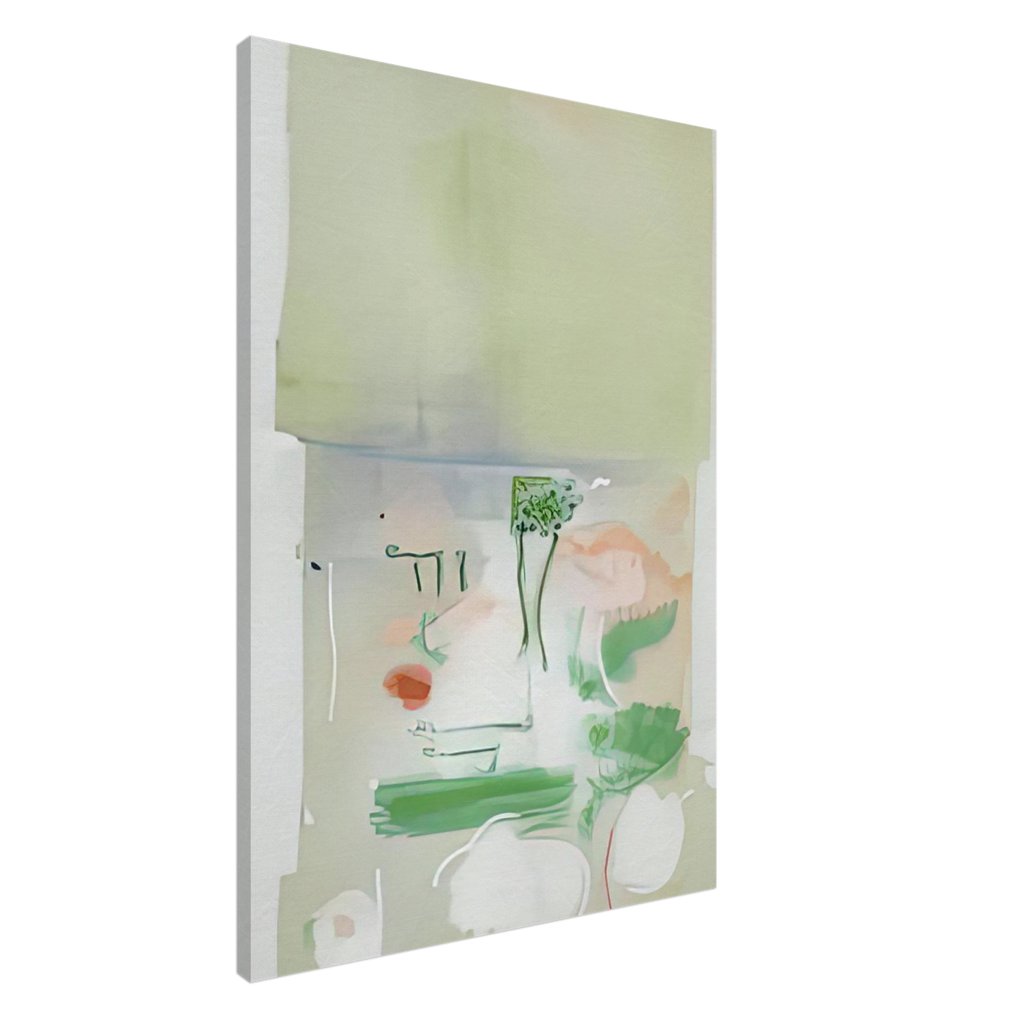 Helen Frankenthaler - Faerie Tale, 1988- Canvas - 20x30 cm / 8x12 inches-canvas