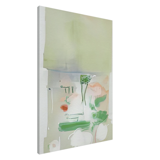 Helen Frankenthaler - Faerie Tale, 1988- Canvas - 20x30 cm / 8x12 inches-canvas