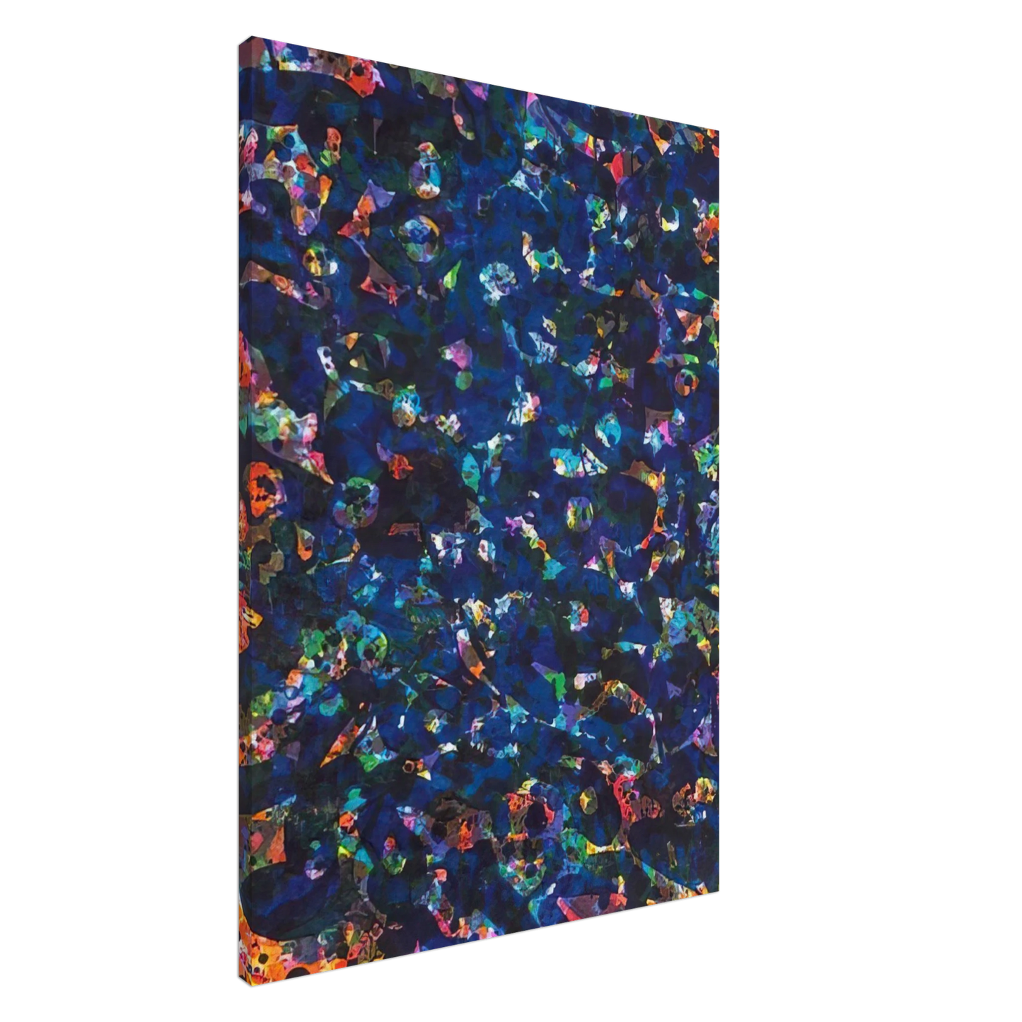 Sam Francis - Her Blue Deeps Canvas - 20x30 cm / 8x12 inches-canvas
