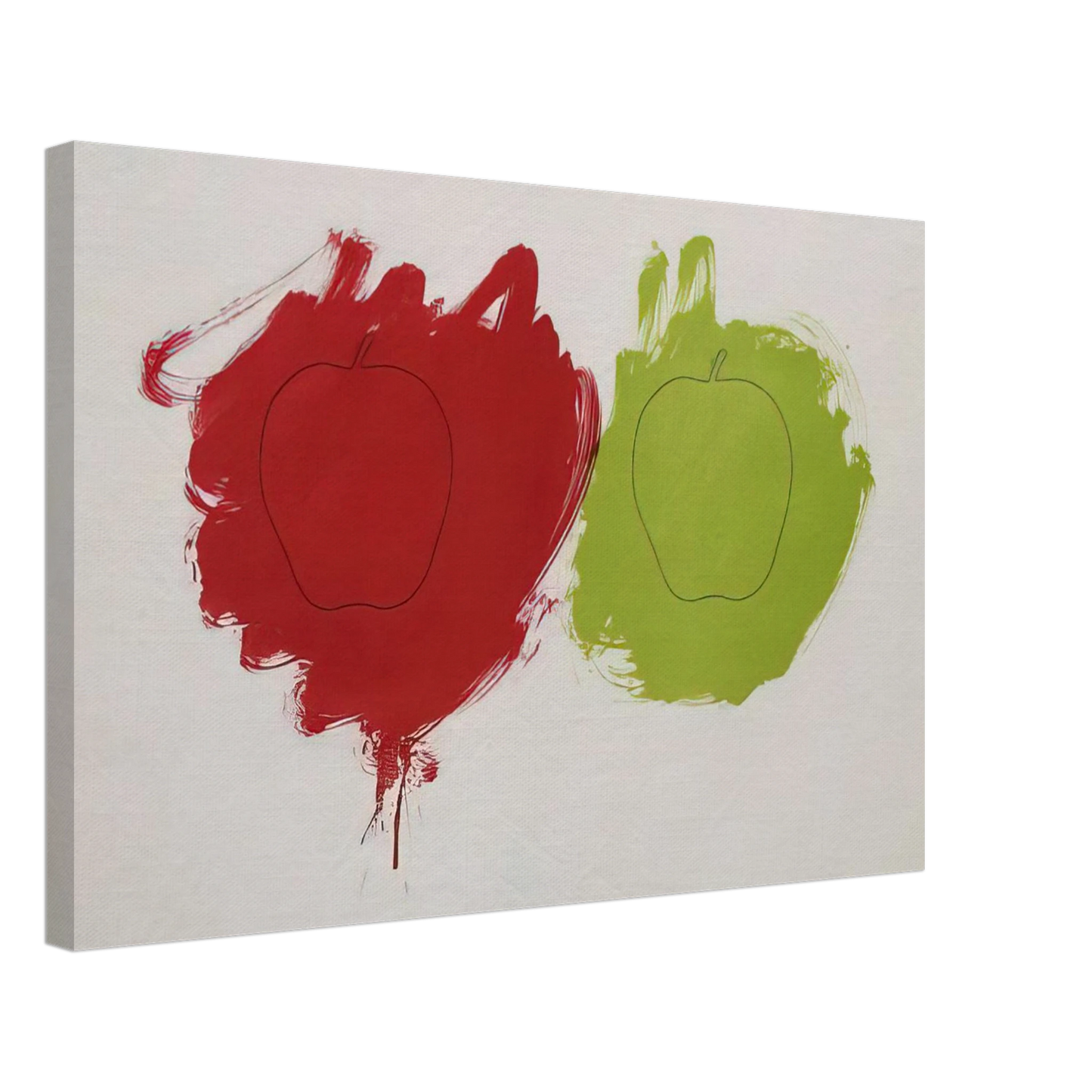 Billy Apple - Cut - 1964 Canvas - 70x100 cm / 28x40 inches-canvas