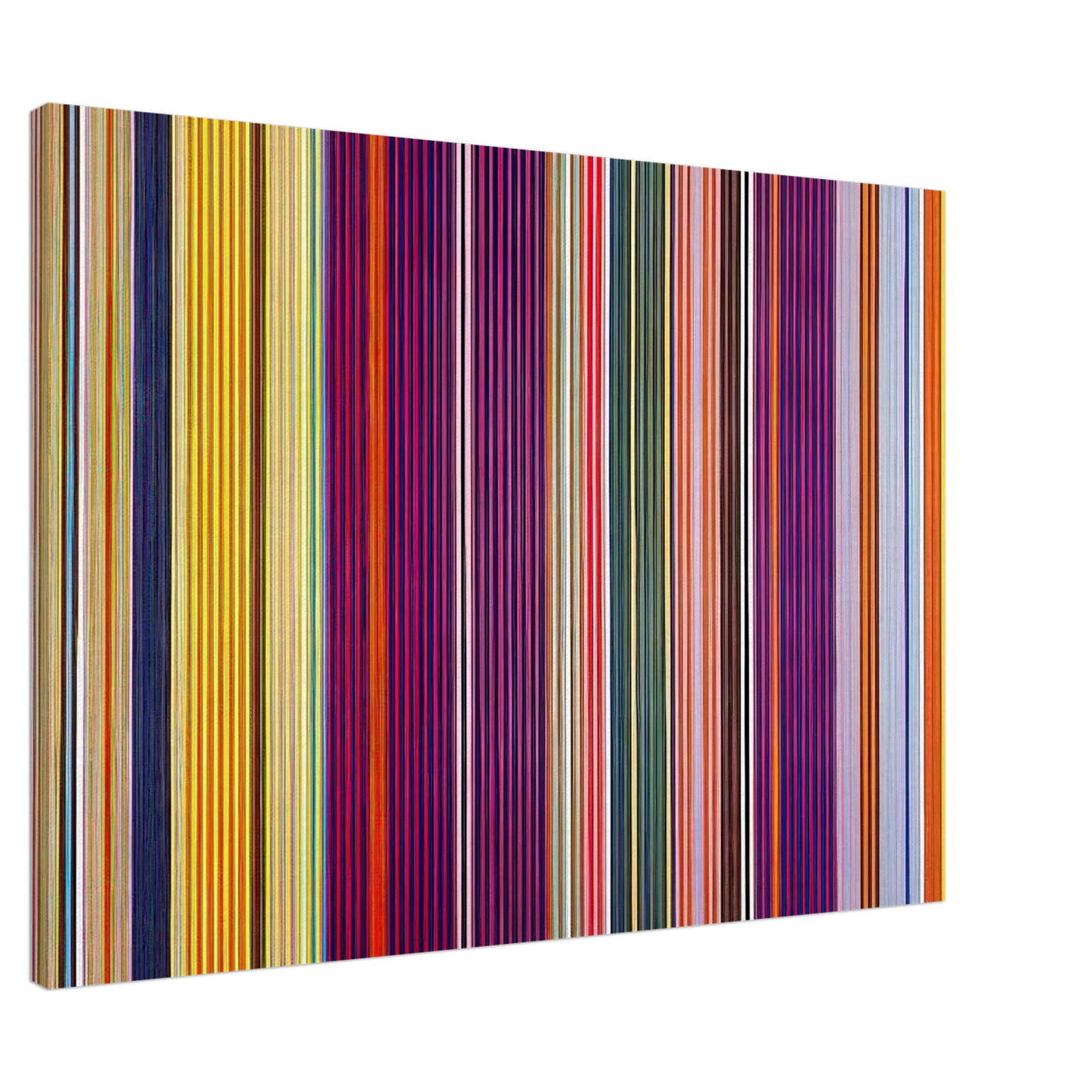 Gene Davis - Dr. Peppercorn - 1967 Canvas - 20x30 cm / 8x12 inches-canvas