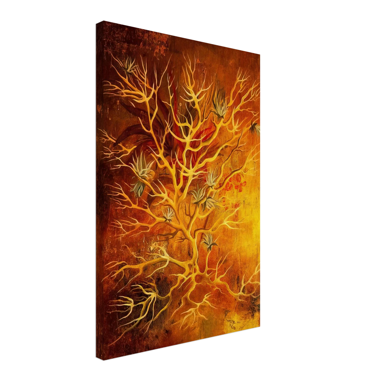 Remedios Varo - PLANT 1960 Canvas - 40x60 cm / 16x24 inches-canvas