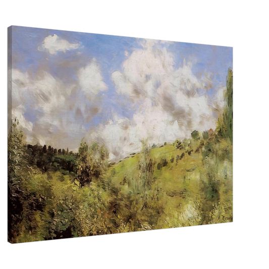 Pierre-Auguste Renoir - Strong Wind Gust of Wind Canvas - 20x30 cm / 8x12 inches-canvas