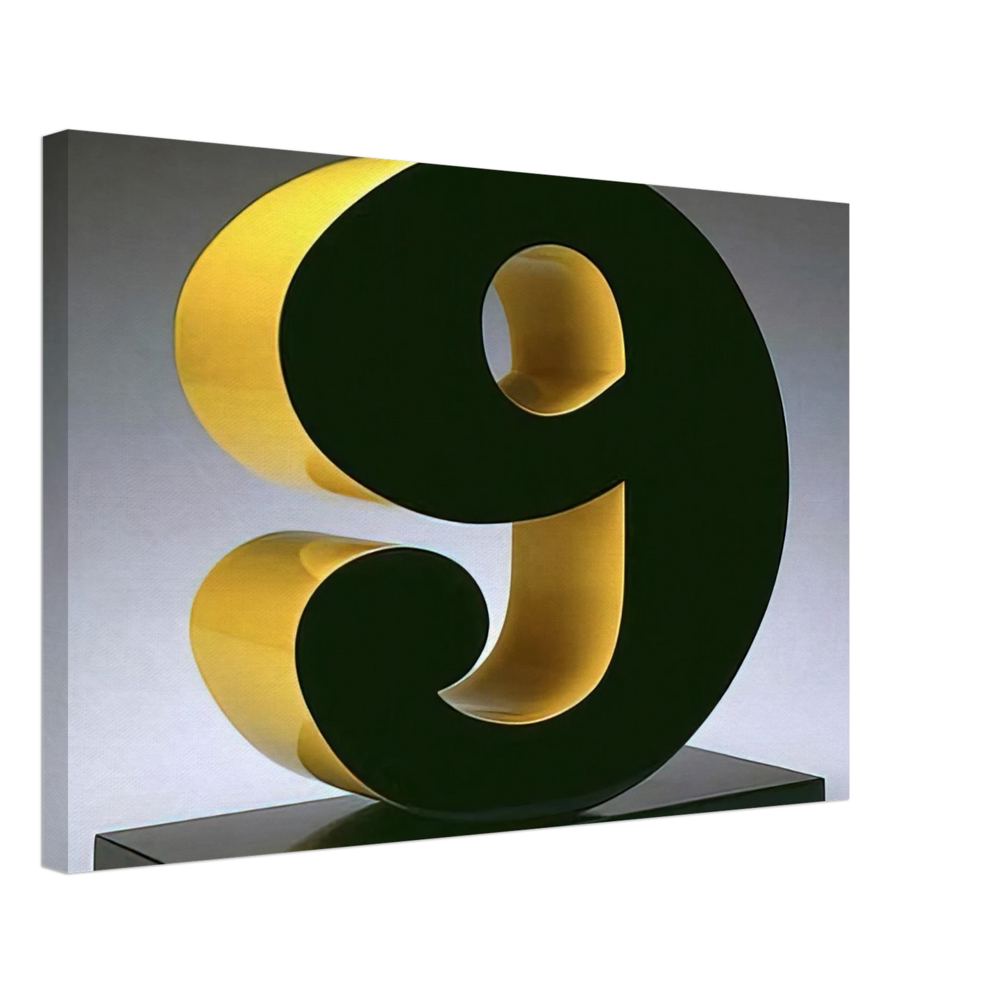 Robert Indiana - Nine Canvas - 40x60 cm / 16x24 inches-canvas