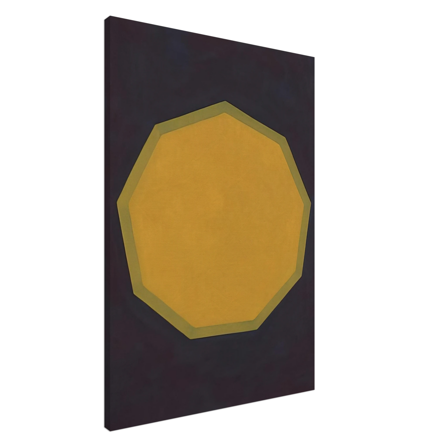 Sol LeWitt - Nine-Sided Figure Canvas - 20x30 cm / 8x12 inches-canvas