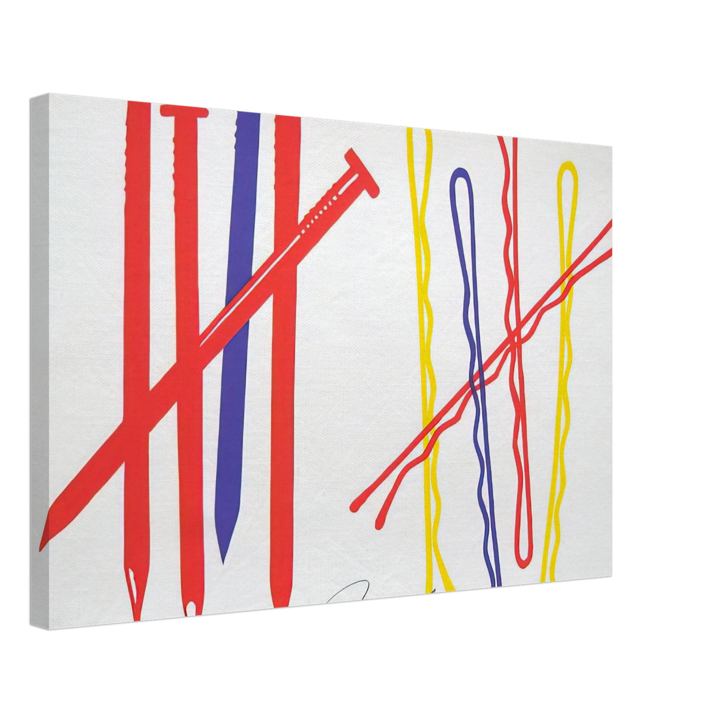 James Rosenquist - Ten Days Canvas - 40x60 cm / 16x24 inches-canvas