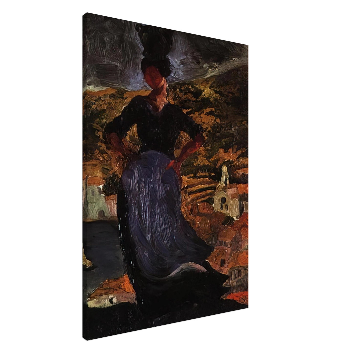 Salvador Dali - PORTRAIT OF HORTENSIA Canvas - 20x30 cm / 8x12 inches-canvas