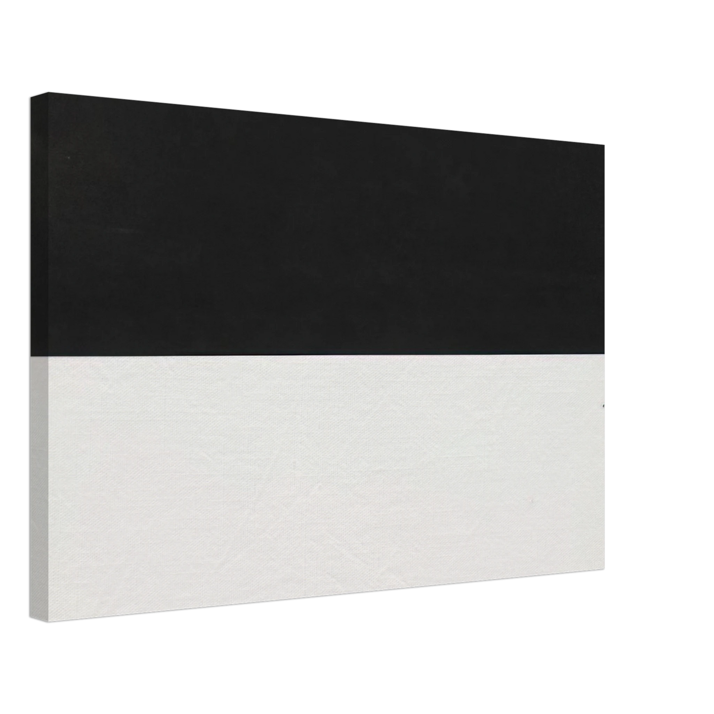Ellsworth Kelly - Black and White from the series Line Form Color Canvas - 40x60 cm / 16x24 inches-canvas