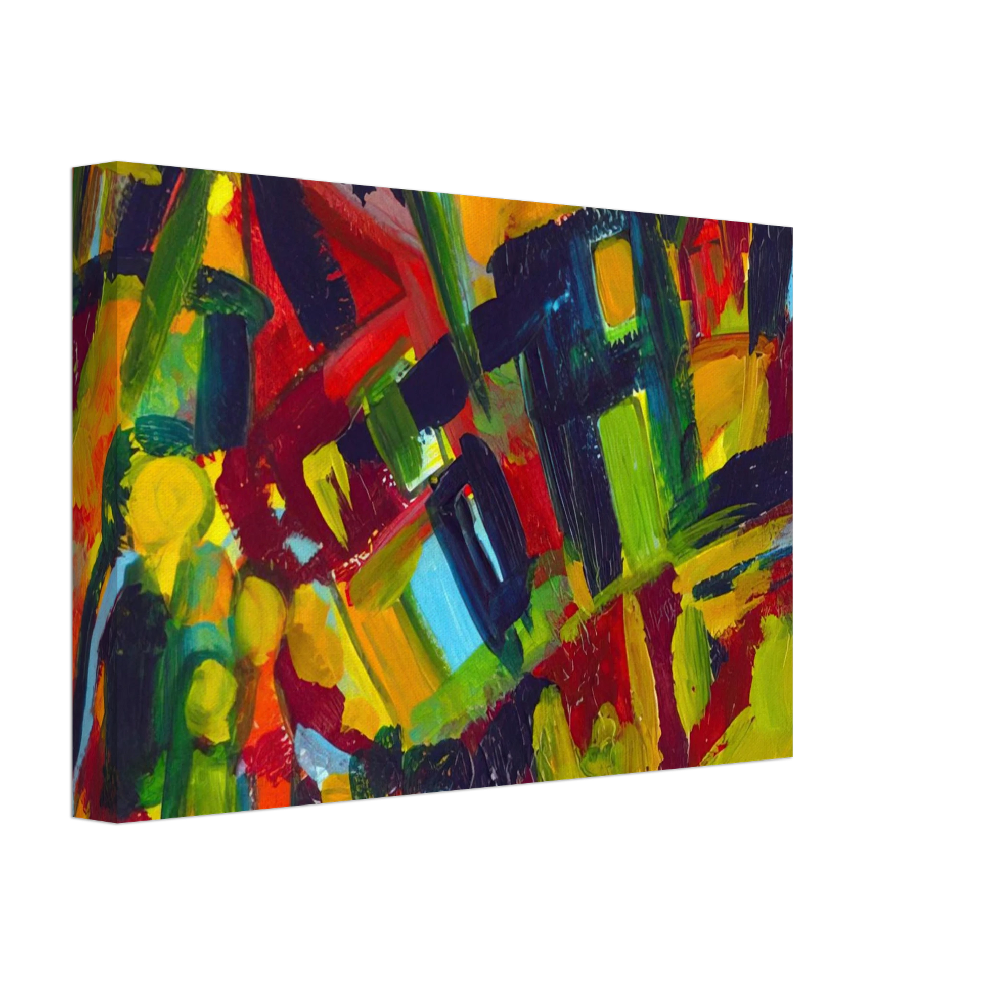 Wassily Kandinsky - NOT_DETECTED_189365 Canvas - 40x60 cm / 16x24 inches-canvas