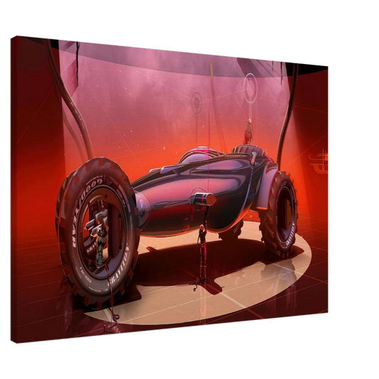 Syd Mead - Syd Mead Canvas - 20x30 cm / 8x12 inches-canvas