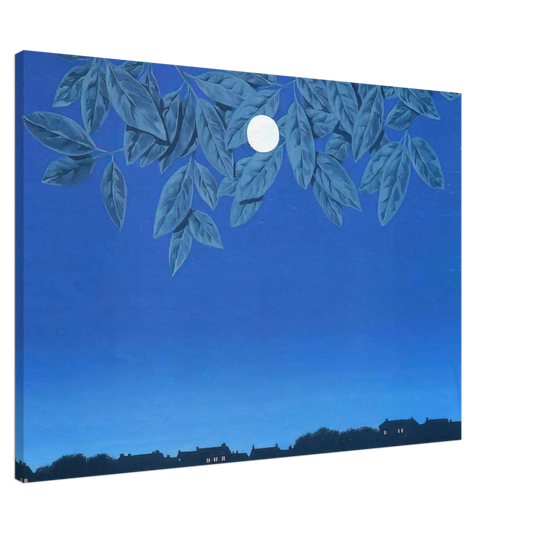Rene Magritte - THE BLANK PAGE 1967 Canvas - 20x30 cm / 8x12 inches-canvas