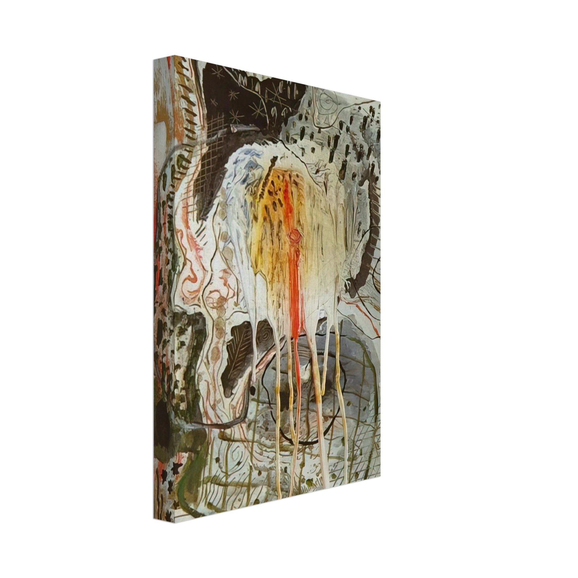 Salvador Dali - NUDE WOMAN IN AN ARMCHAIR Canvas - 70x100 cm / 28x40 inches-canvas