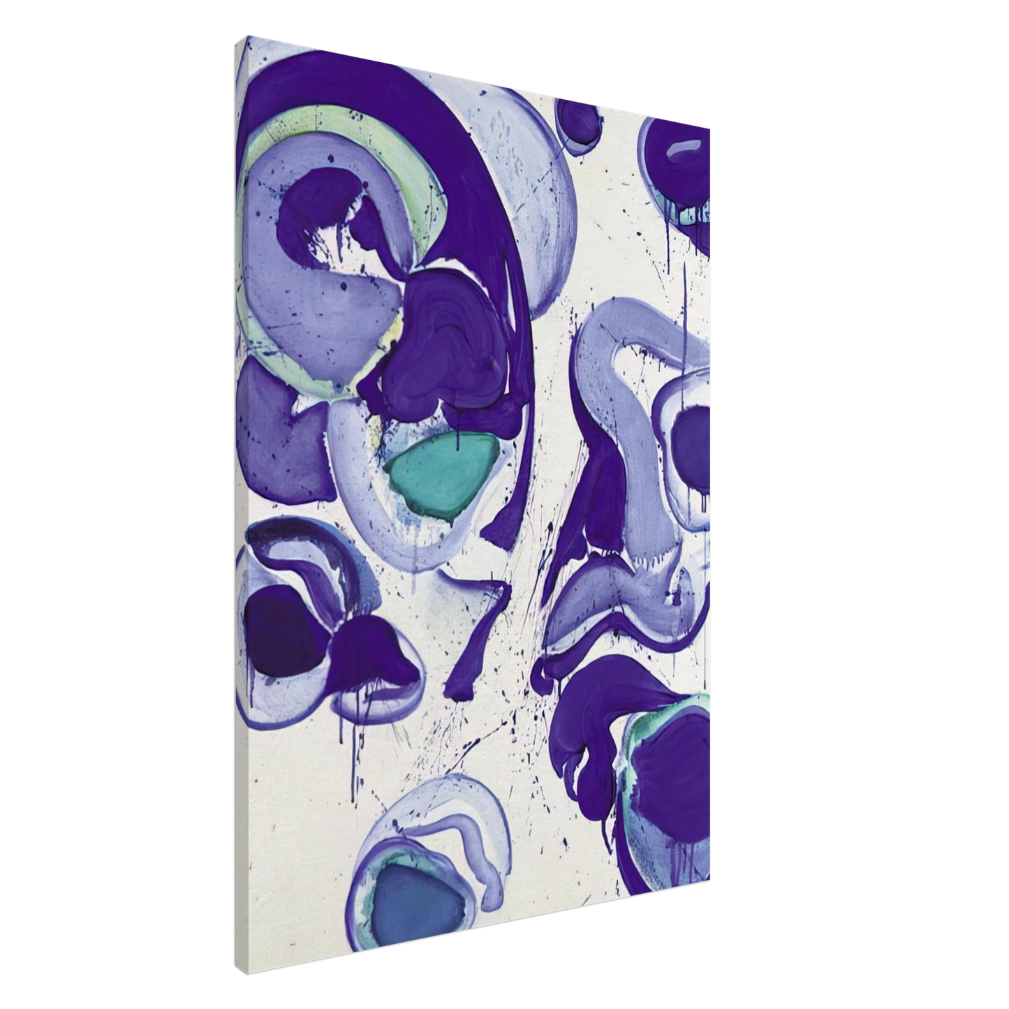 Sam Francis - Blue Canvas - 20x30 cm / 8x12 inches-canvas
