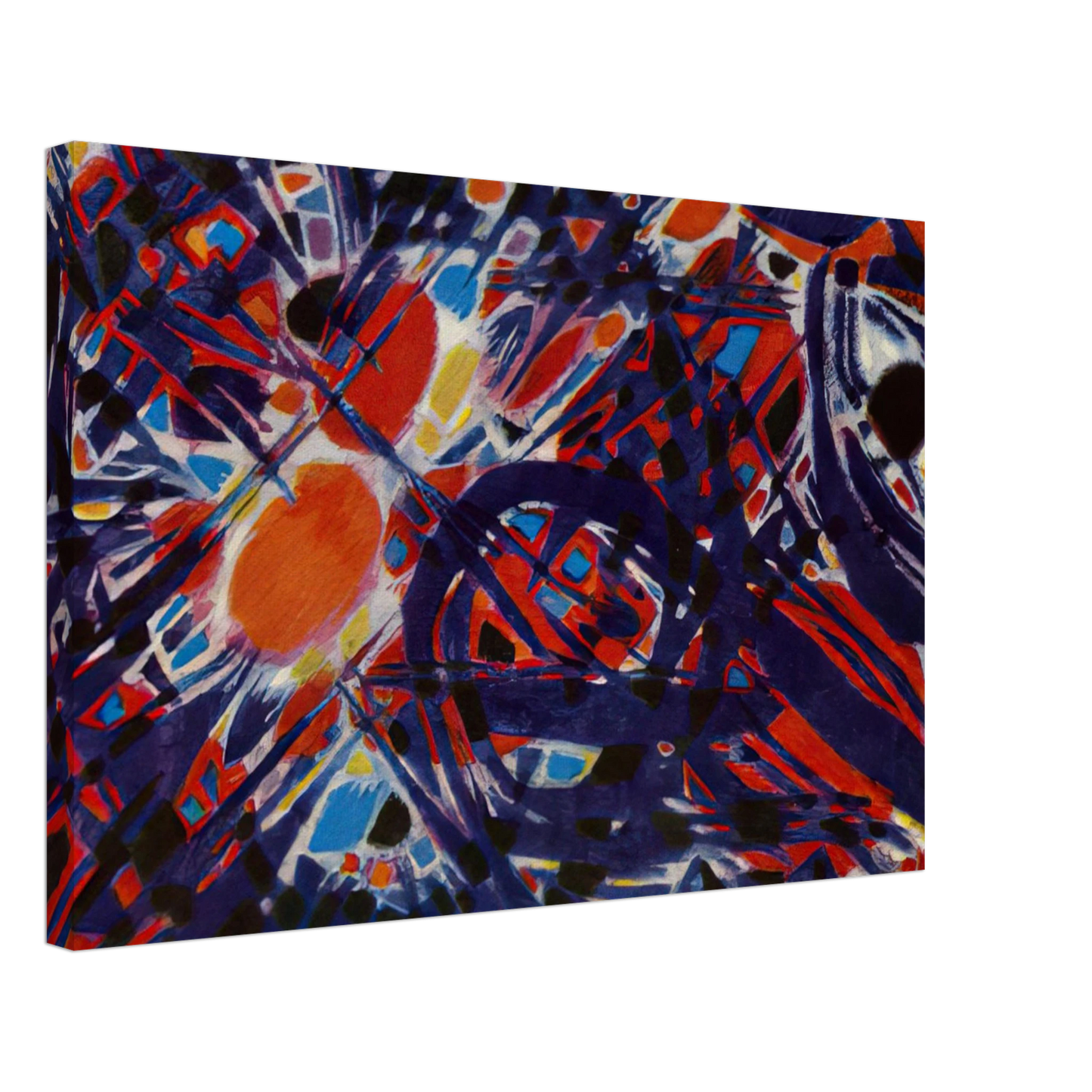 Alfred Manessier - Couronne d'epines - 1954 Canvas - 40x60 cm / 16x24 inches-canvas