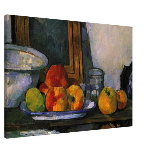 Paul Cezanne - Still life with open drawer Canvas - Default Title-canvas