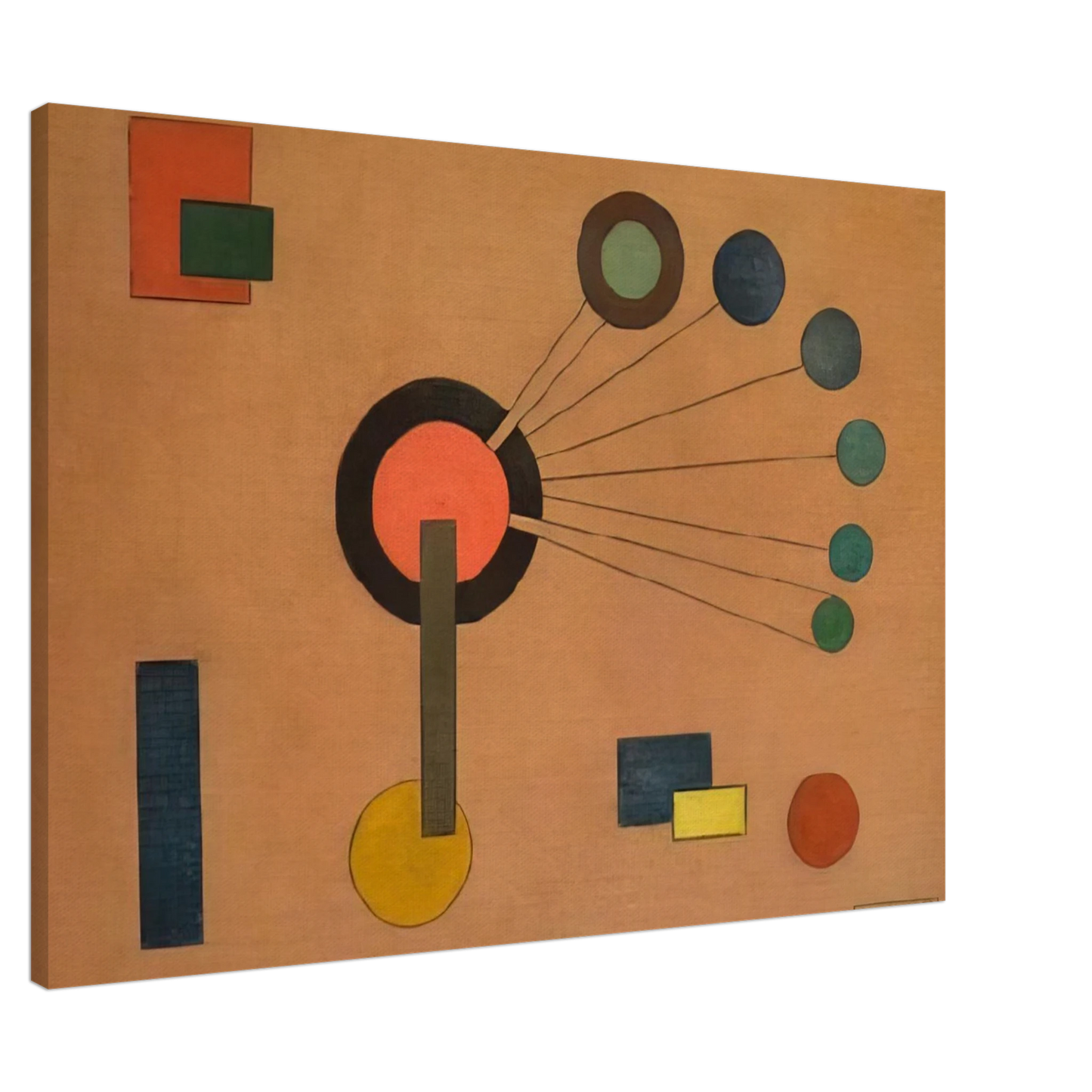 Lolo Soldevilla - Untitled - 1956 1 Canvas - 20x30 cm / 8x12 inches-canvas