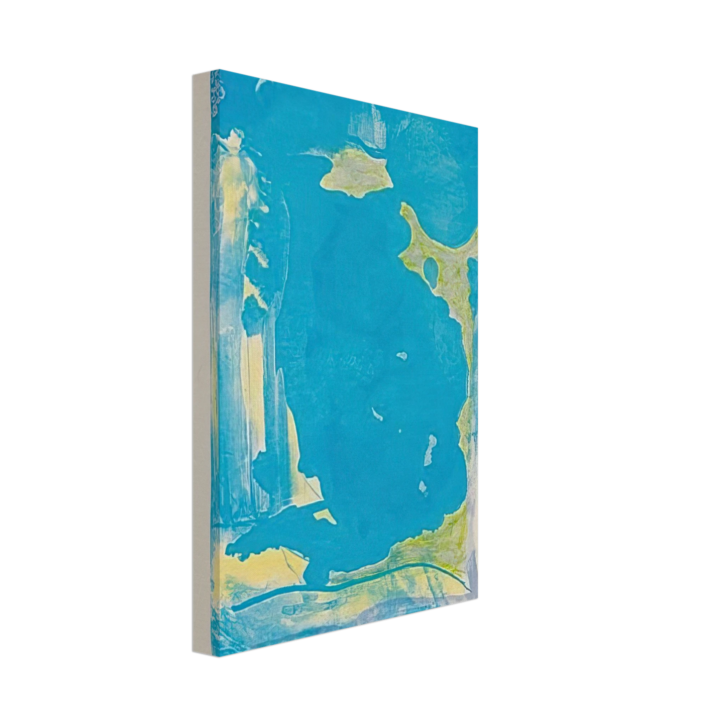 Helen Frankenthaler - Reflections IV - 1995 Canvas - 40x60 cm / 16x24 inches-canvas