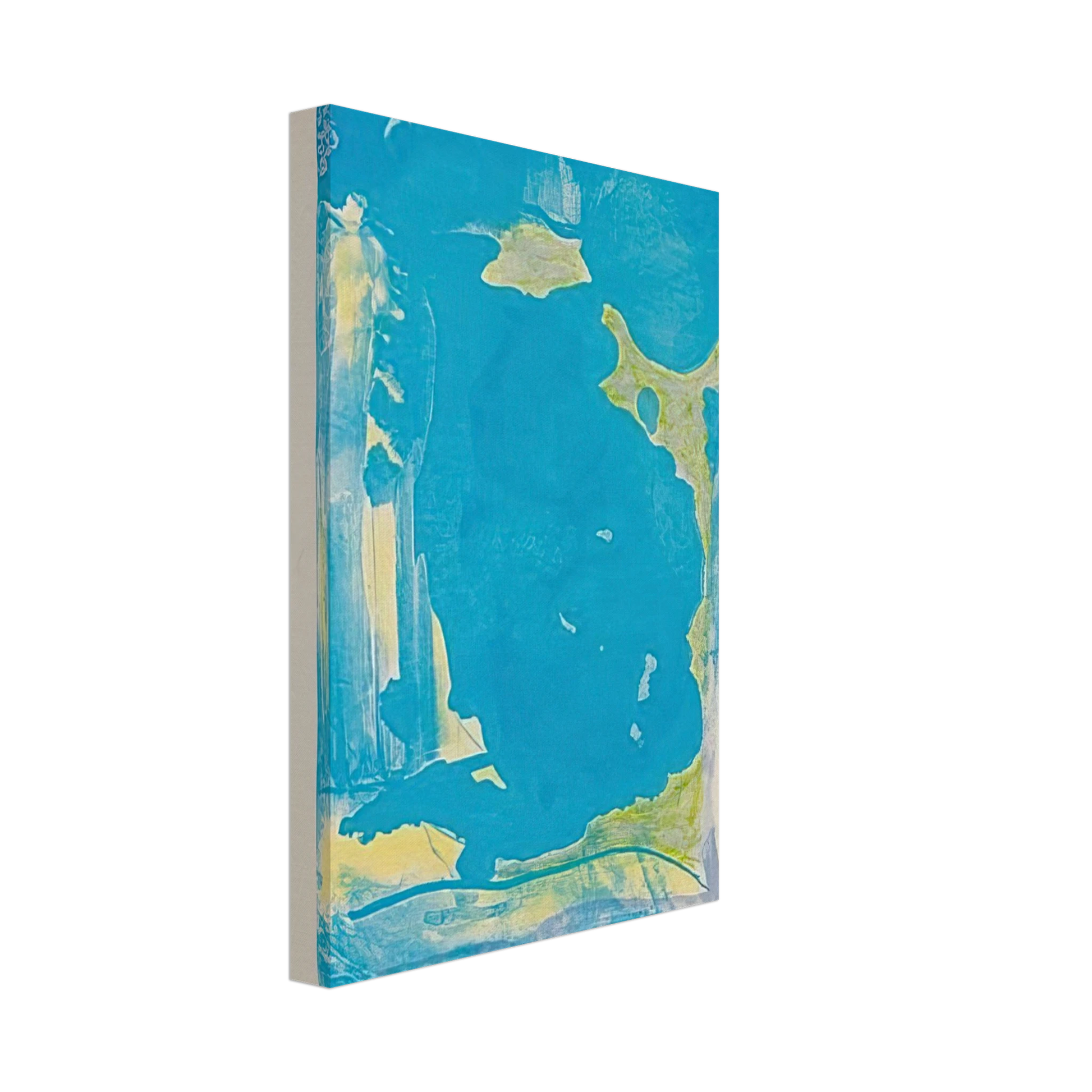 Helen Frankenthaler - Reflections IV - 1995 Canvas - 40x60 cm / 16x24 inches-canvas