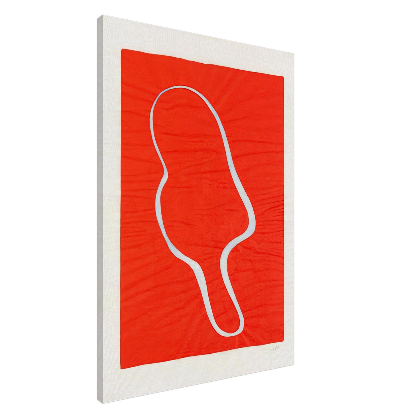 Donald Judd - Untitled - 1978 Canvas - 20x30 cm / 8x12 inches-canvas