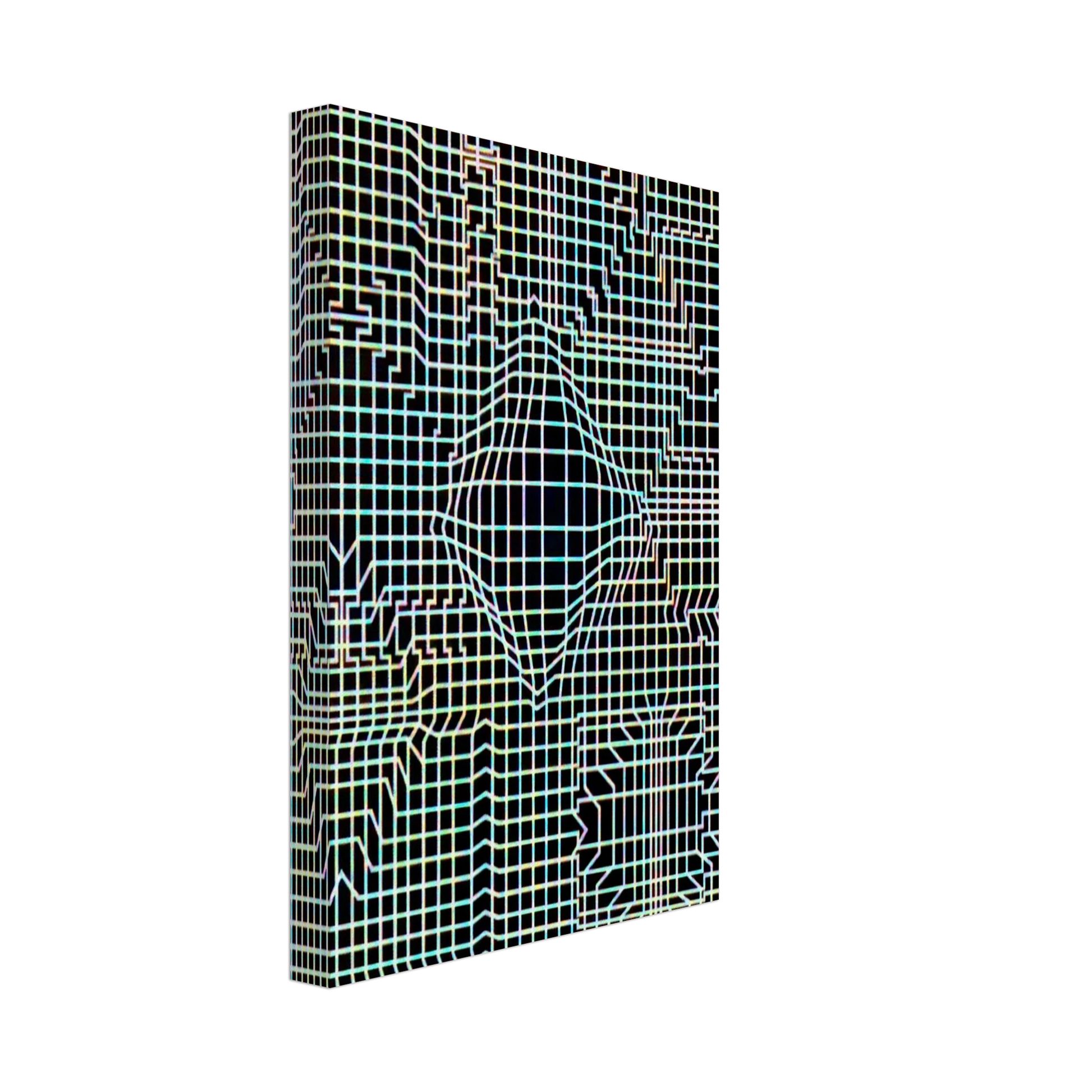 Victor Vasarely - Biadan - 1959 Canvas - 40x60 cm / 16x24 inches-canvas