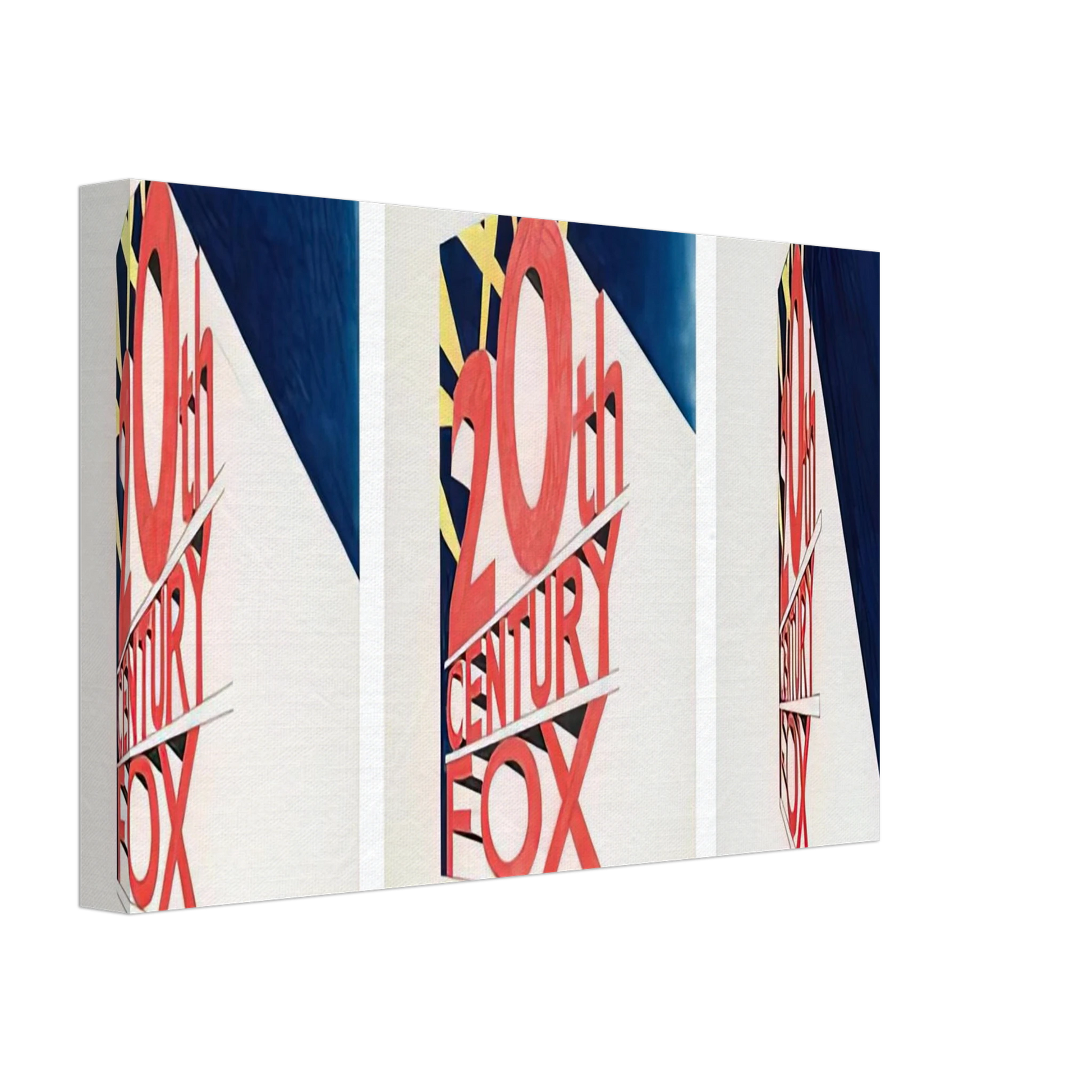 Edward Ruscha - VIEW OF THE BIG PICTURE 1963 Canvas - 70x100 cm / 28x40 inches-canvas