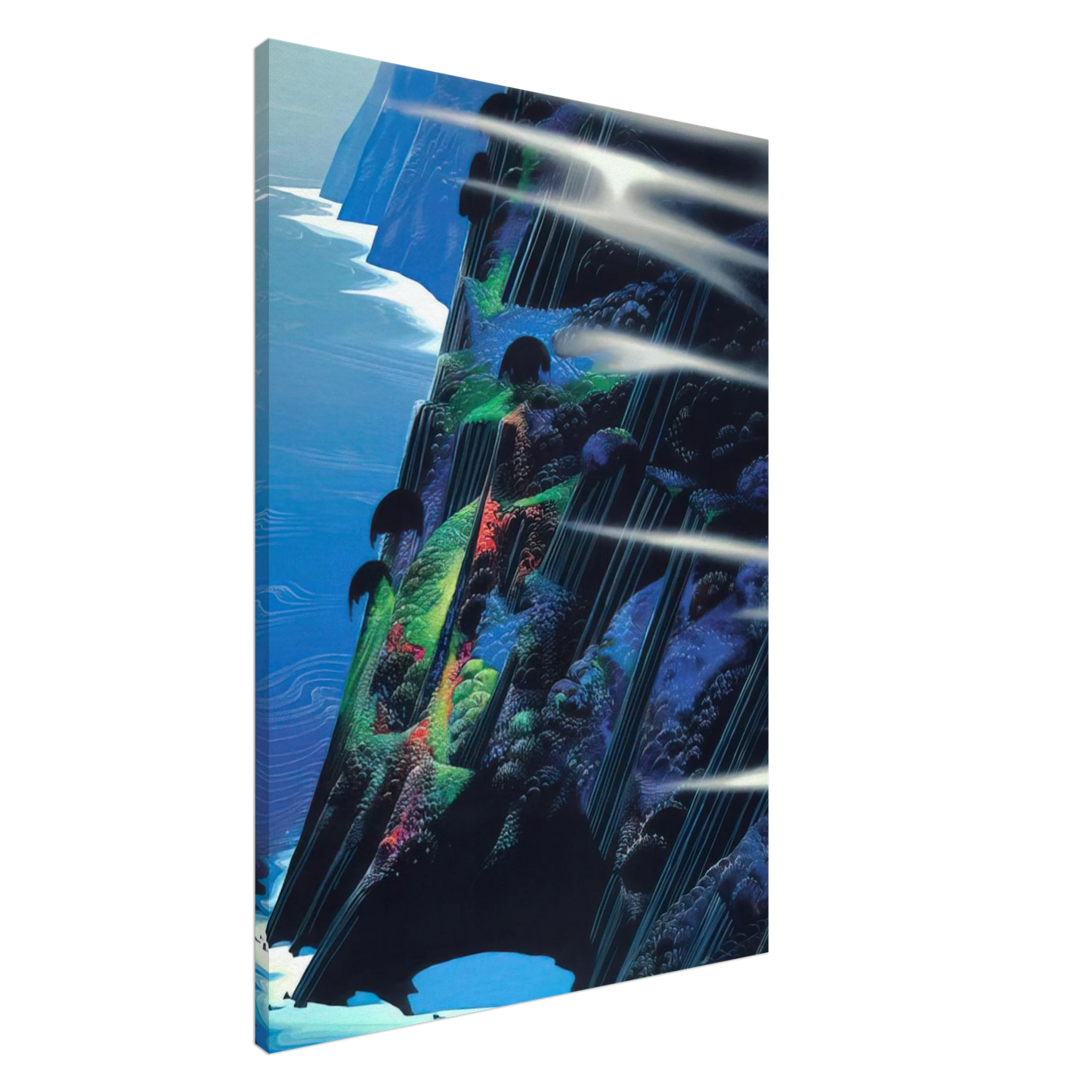 Eyvind Earle - Where Dreams are Born Canvas - 20x30 cm / 8x12 inches-canvas