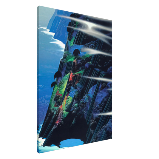 Eyvind Earle - Where Dreams are Born Canvas - 20x30 cm / 8x12 inches-canvas