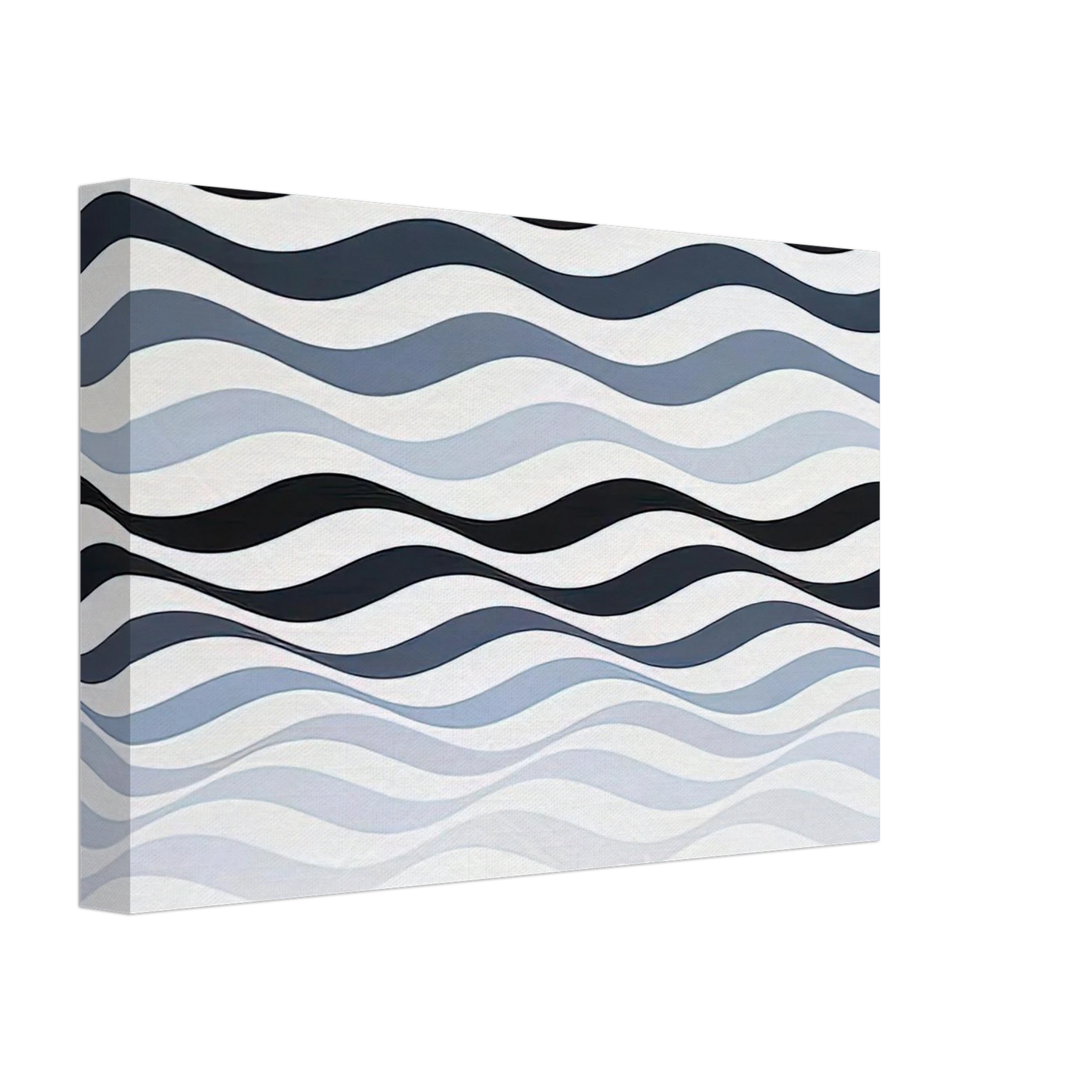 Bridget Riley - ARREST 3 1965 Canvas - 70x100 cm / 28x40 inches-canvas