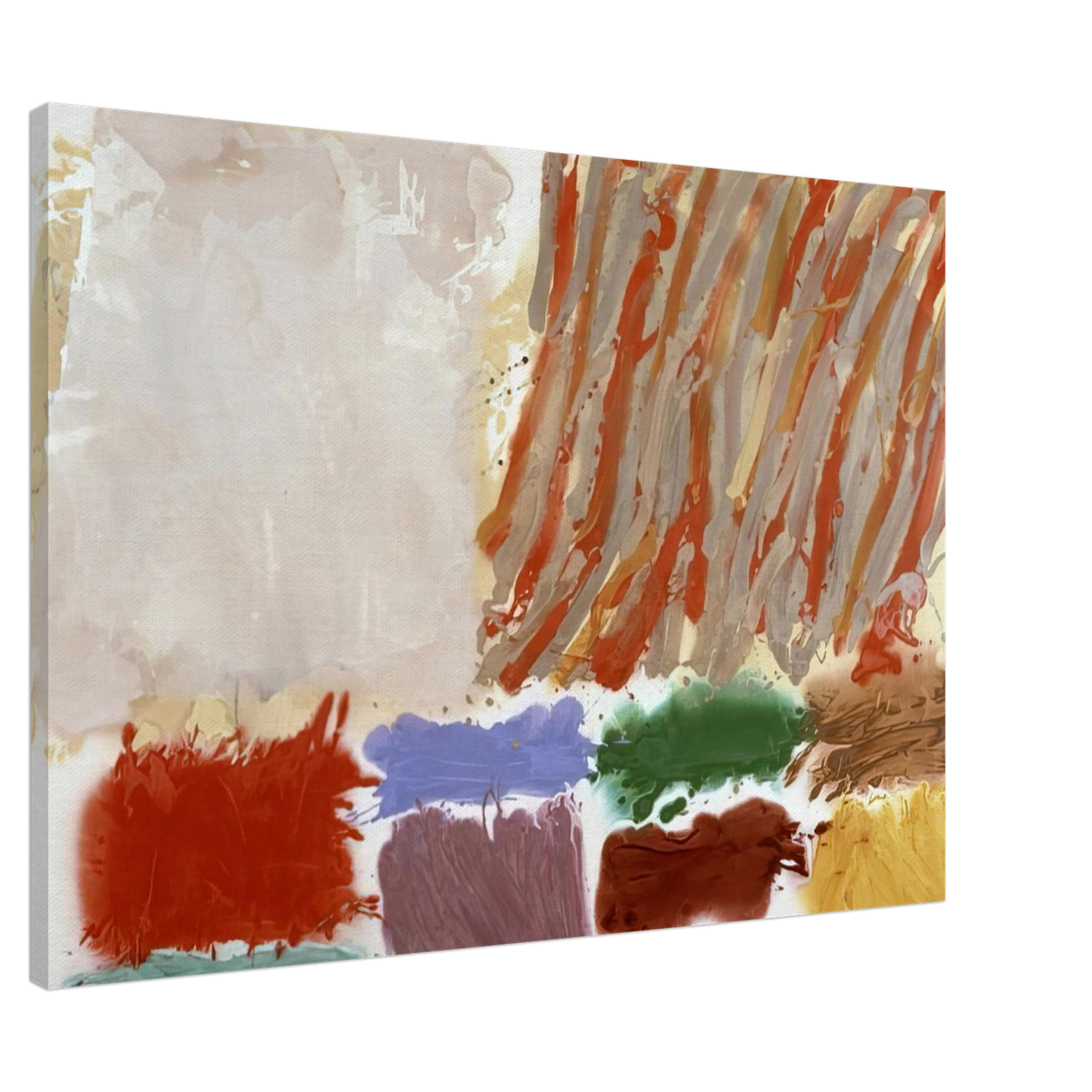 Albert Irvin - Orlando - 1980 Canvas - 20x30 cm / 8x12 inches-canvas