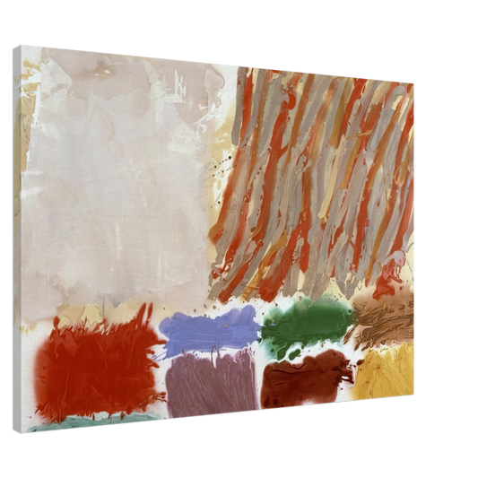 Albert Irvin - Orlando - 1980 Canvas - 20x30 cm / 8x12 inches-canvas