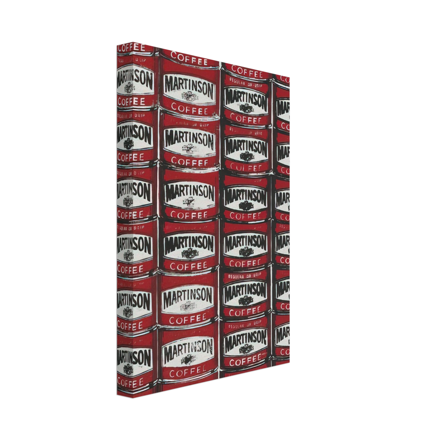 Andy Warhol - Martinson Coffee Canvas - 70x100 cm / 28x40 inches-canvas