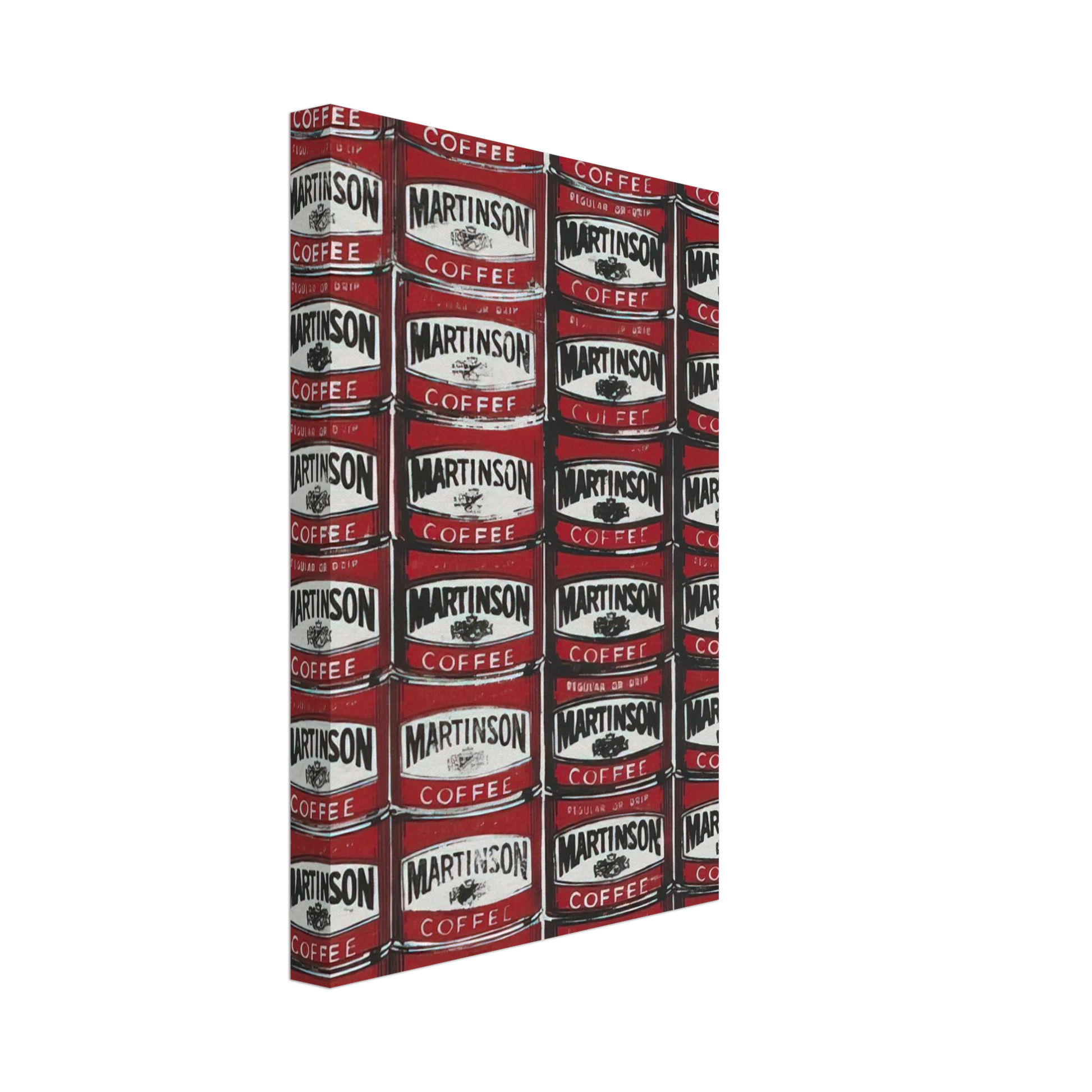 Andy Warhol - Martinson Coffee Canvas - 70x100 cm / 28x40 inches-canvas