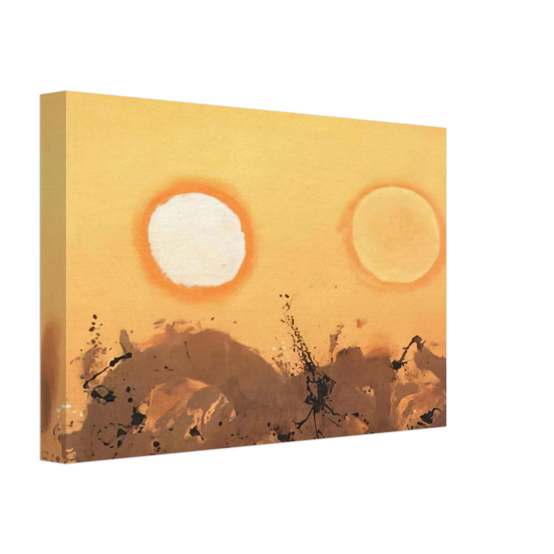 Adolph Gottlieb - Duet - 1962 Canvas - 70x100 cm / 28x40 inches-canvas