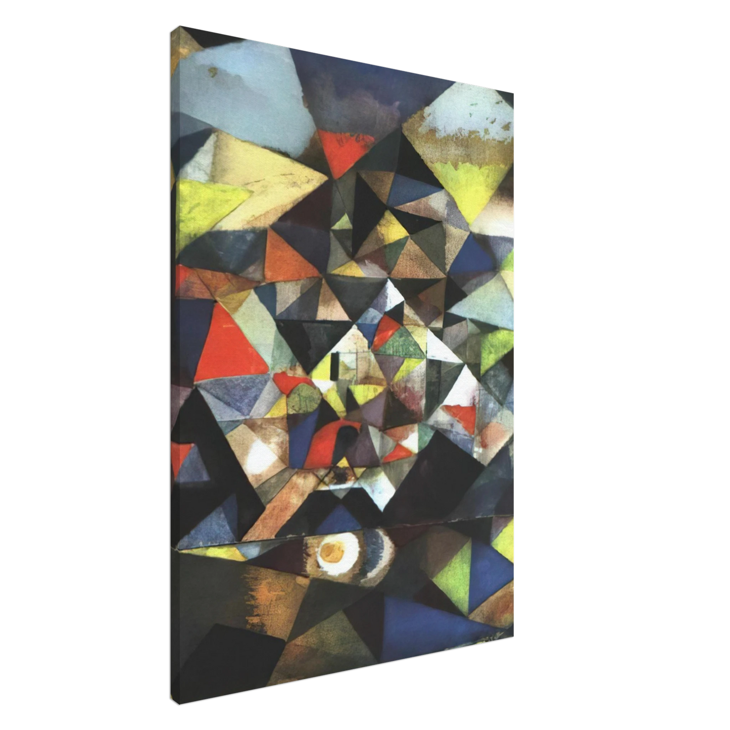 Paul Klee - WITH THE EGG 1917 Canvas - 20x30 cm / 8x12 inches-canvas