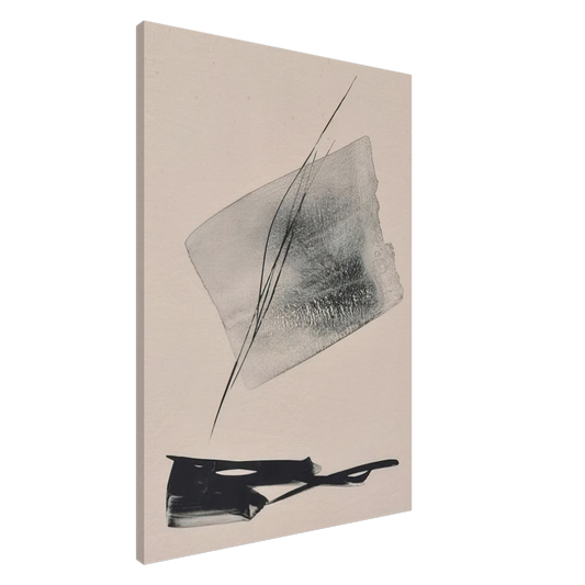 Toko Shinoda - Arrived Wind - Abstract Expressionism Canvas - 20x30 cm / 8x12 inches-canvas