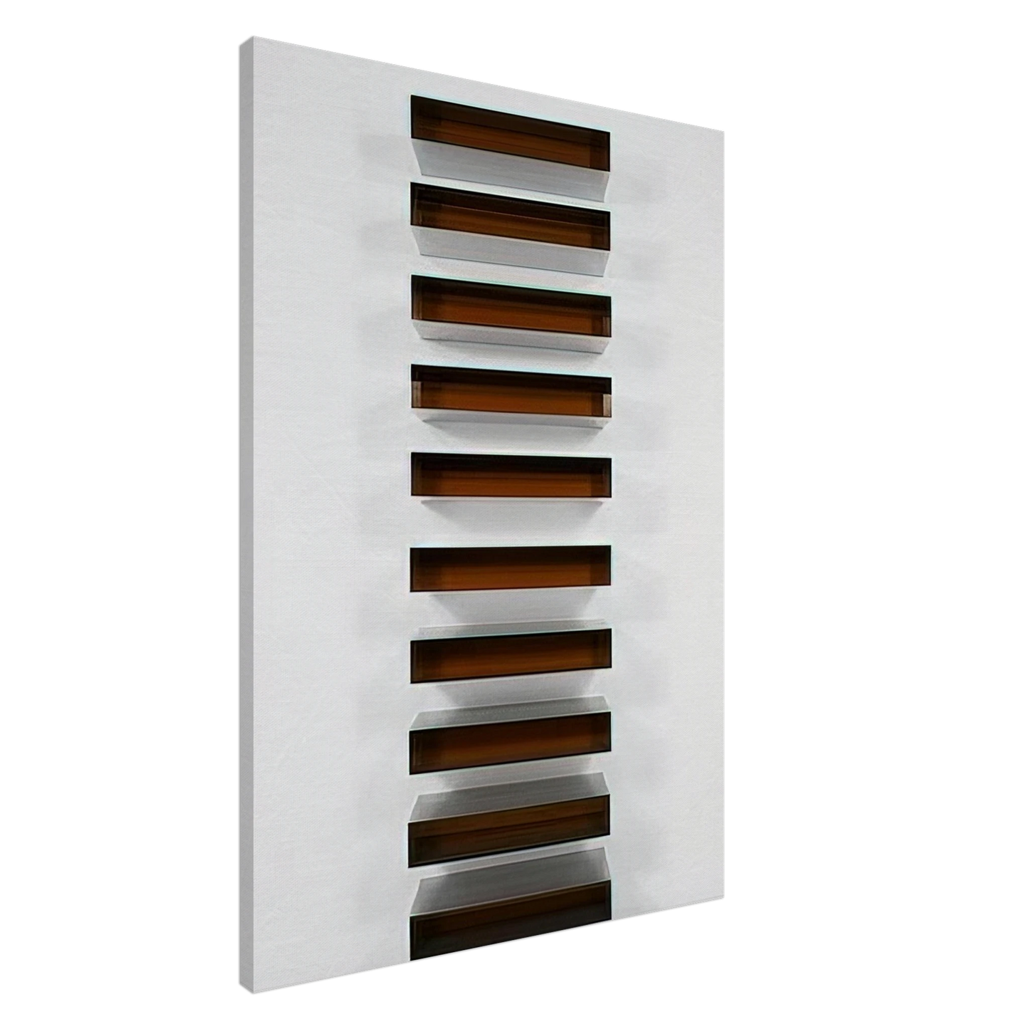 Donald Judd - Untitled - 1973 Canvas - 20x30 cm / 8x12 inches-canvas