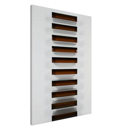 Donald Judd - Untitled - 1973 Canvas - 20x30 cm / 8x12 inches-canvas