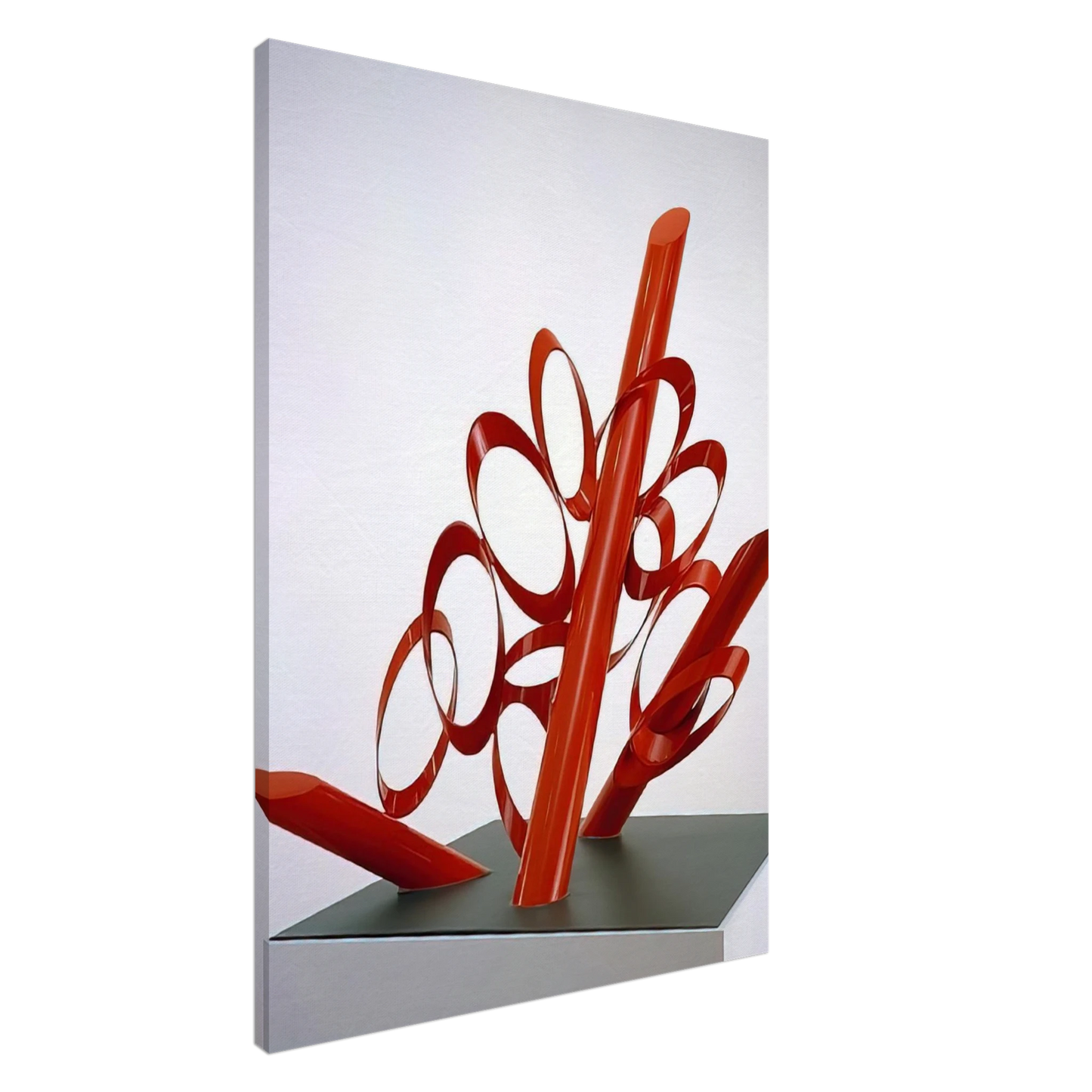 Alexander Liberman - Stargazer - 1983 Canvas - 20x30 cm / 8x12 inches-canvas