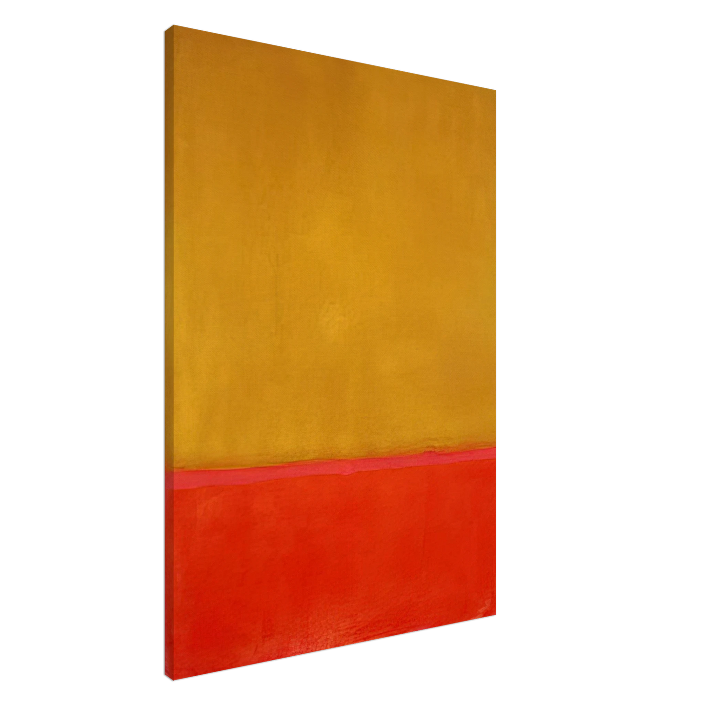 Mark Rothko - Ochre and Red on Red - 1954 Canvas - 20x30 cm / 8x12 inches-canvas