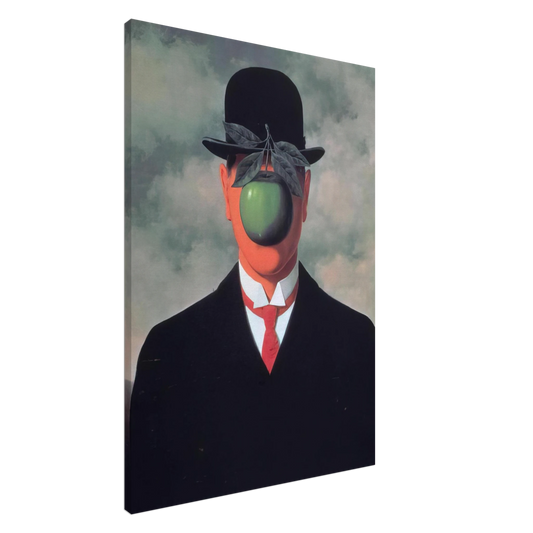 Rene Magritte - THE GREAT WAR 1964 Canvas - 20x30 cm / 8x12 inches-canvas