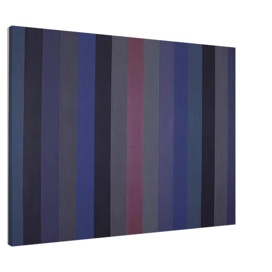 Gene Davis - Voodoo - 1984 Canvas - 20x30 cm / 8x12 inches-canvas