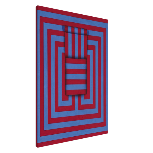 Omar Rayo - Witoto - 1970 Canvas - 20x30 cm / 8x12 inches-canvas