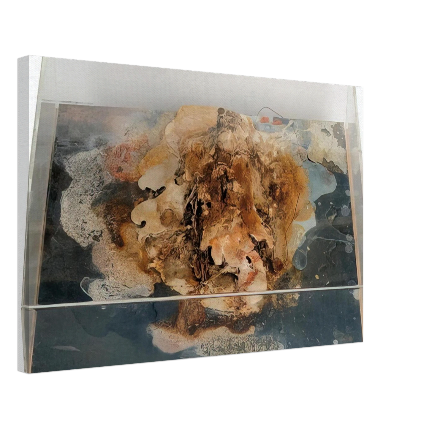 Dieter Roth - Small Island - 1968 Canvas - 40x60 cm / 16x24 inches-canvas