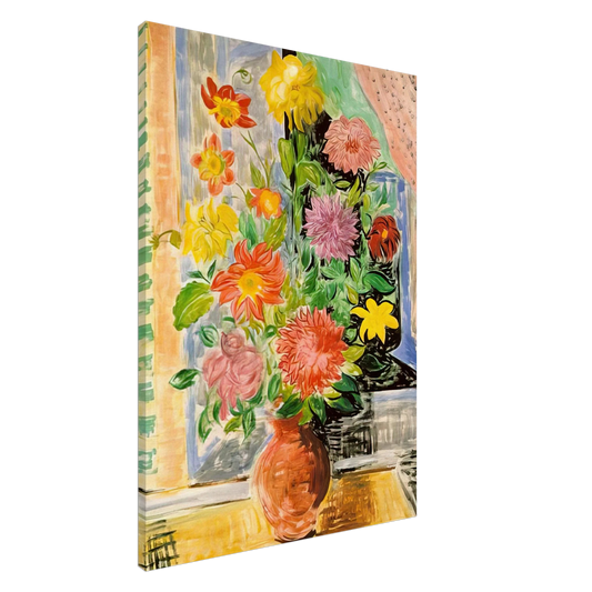 Moise Kisling - GRAND BOUQUET Canvas - 20x30 cm / 8x12 inches-canvas