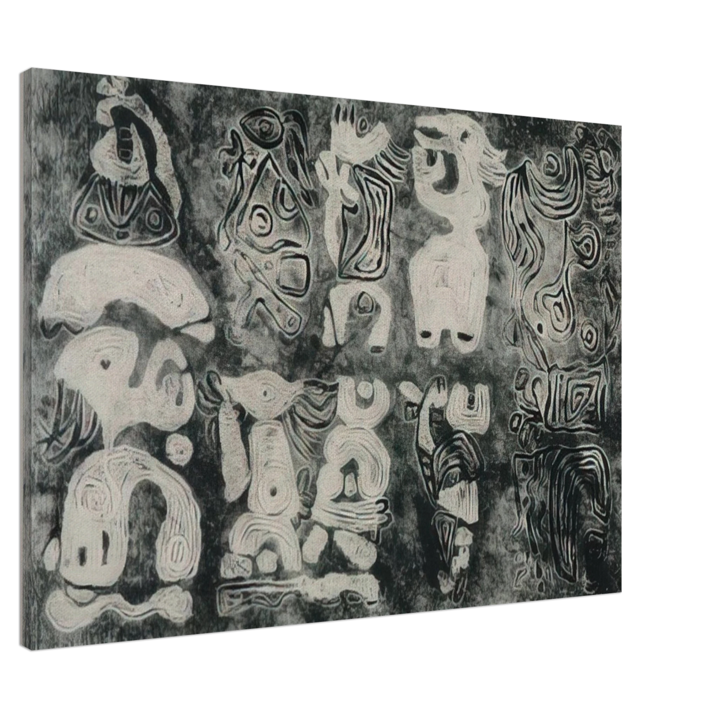 Karl Otto Gotz - Gilgamesh Canvas - 20x30 cm / 8x12 inches-canvas