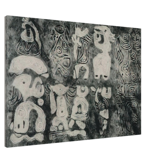 Karl Otto Gotz - Gilgamesh Canvas - 20x30 cm / 8x12 inches-canvas