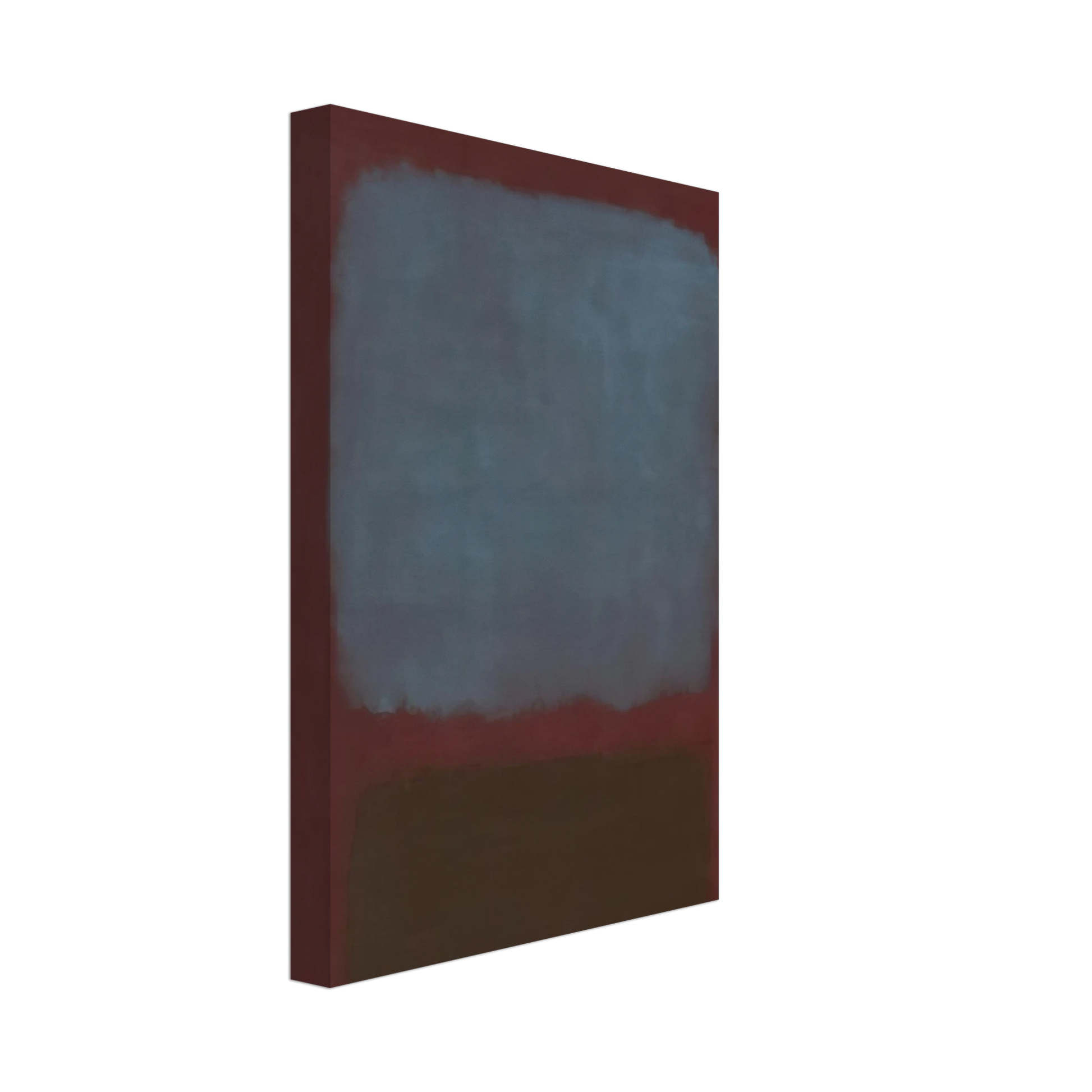 Mark Rothko - No. 37No. 19 Slate Blue and Brown on Plum - 1958 Canvas - 70x100 cm / 28x40 inches-canvas