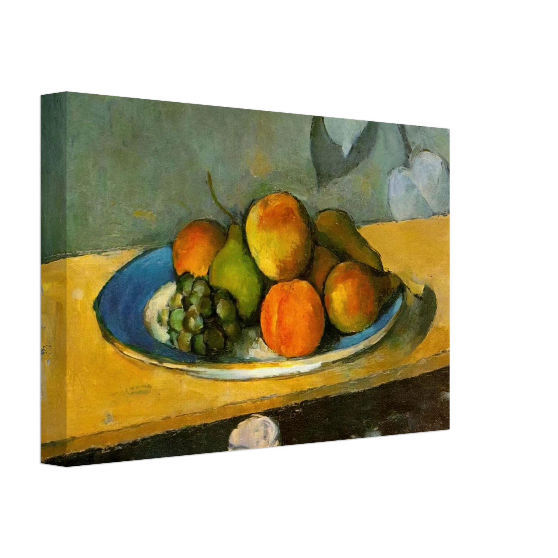 Paul Cezanne - Apples, Pears and Grapes Canvas - 40x60 cm / 16x24 inches-canvas