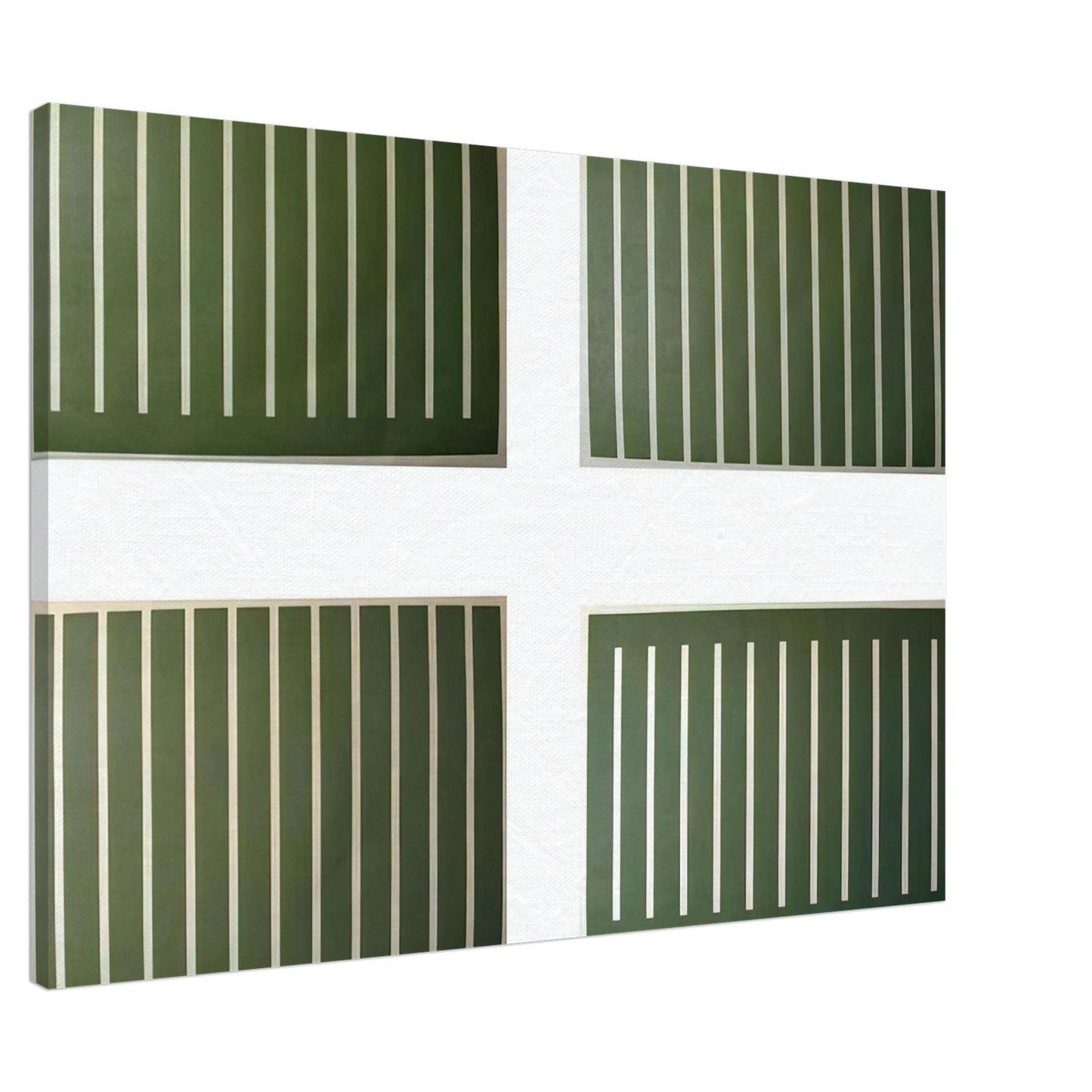 Donald Judd - Untitled #207-210 - 1991 Canvas - 20x30 cm / 8x12 inches-canvas